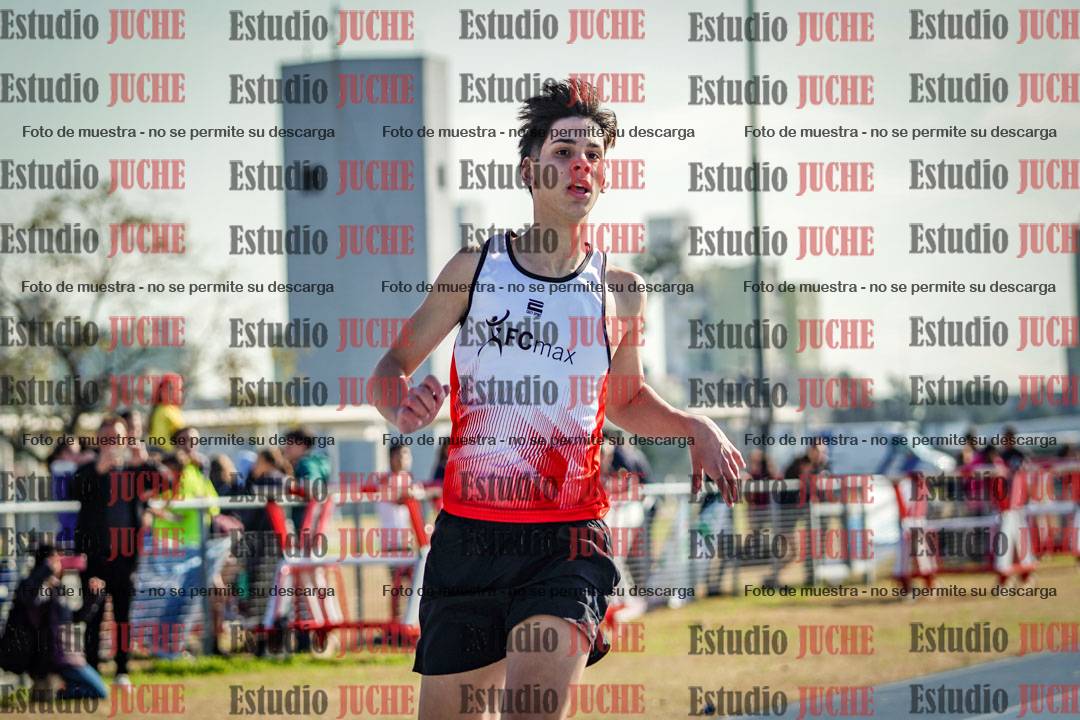 Fotos de los 100 m llanos de varones