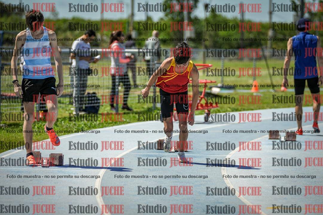 Fotos de los 200 m llanos de varones