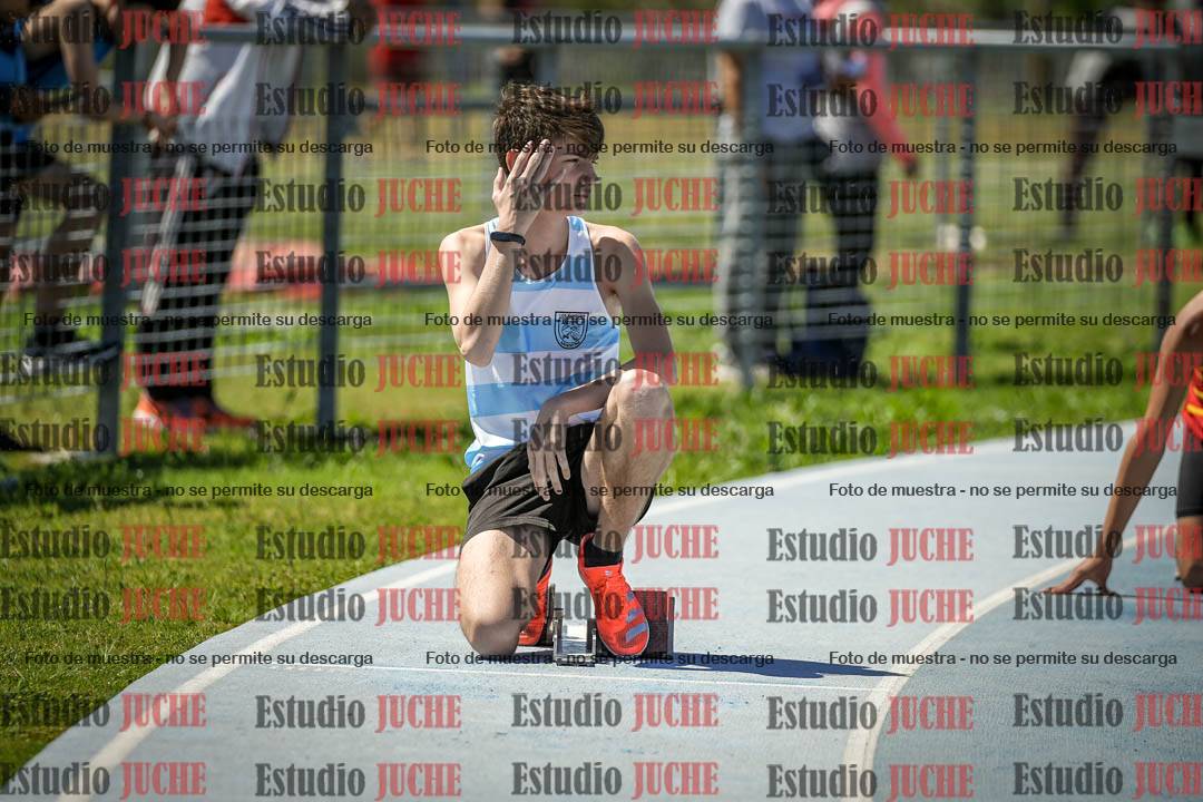 Fotos de los 200 m llanos de varones