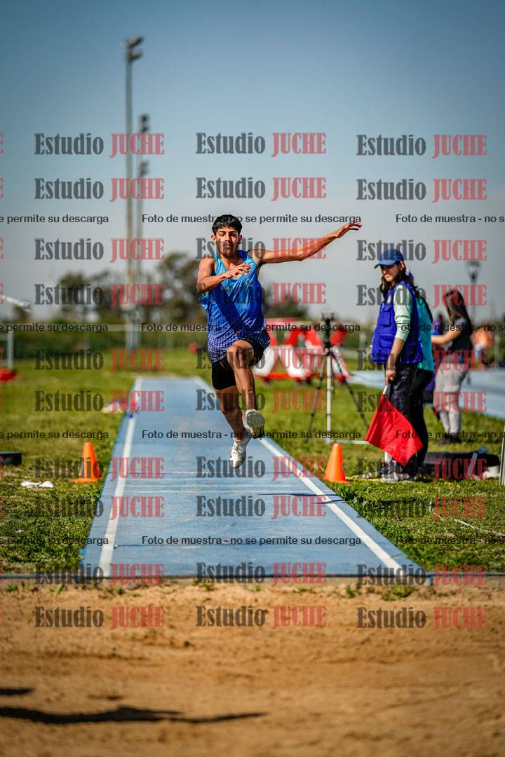 Fotos del salto triple de varones