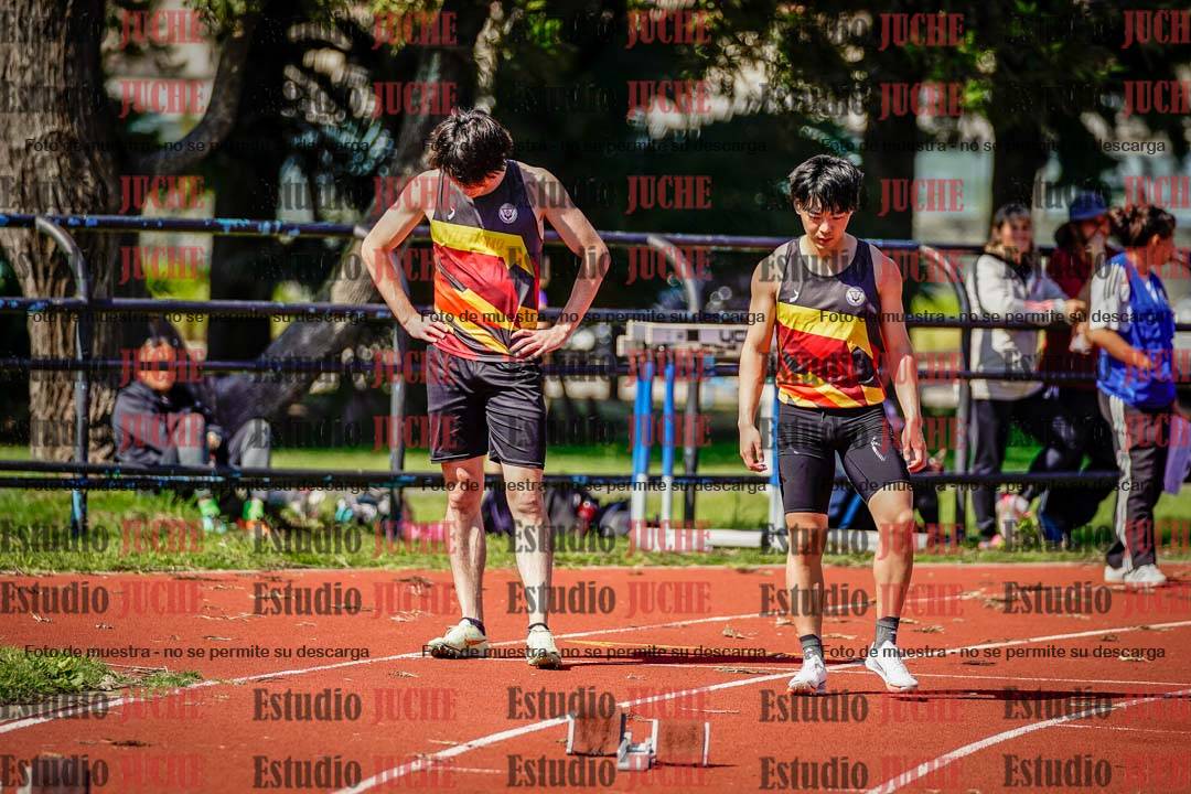 Fotos de los 200 m llanos de varones