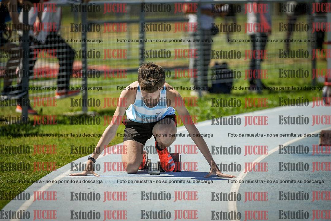 Fotos de los 200 m llanos de varones