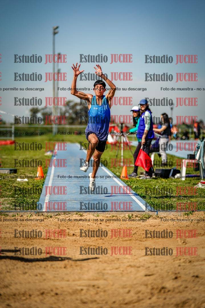 Fotos del salto triple de varones