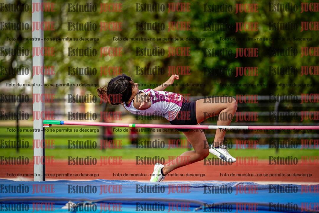 Fotos del salto en alto de mujeres - hexatlón 2