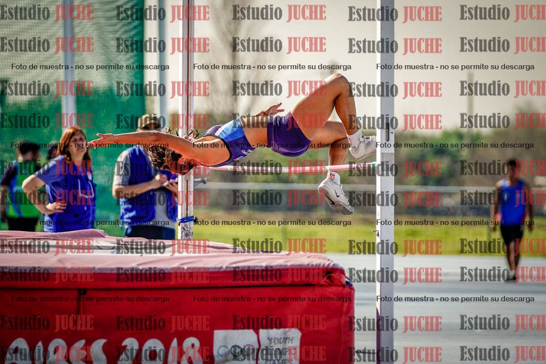 Fotos del salto en alto de mujeres - heptatlón 2