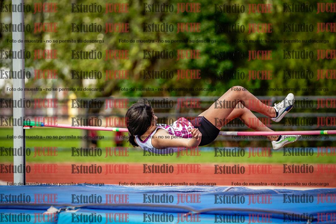 Fotos del salto en alto de mujeres - hexatlón 2