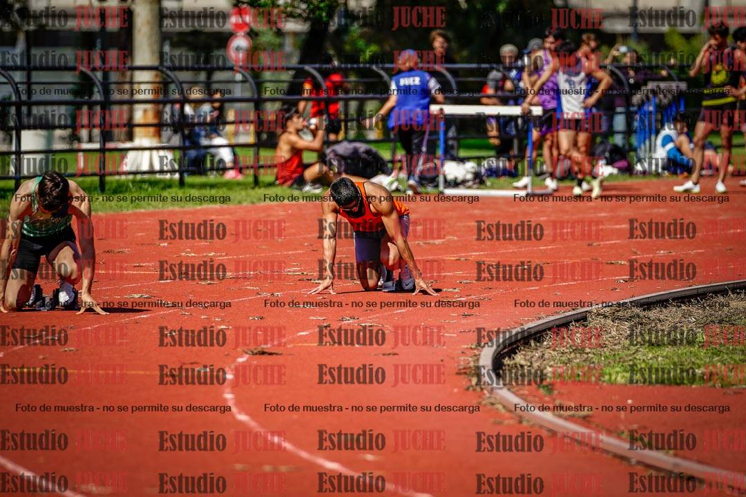 Fotos de los 200 m llanos de varones
