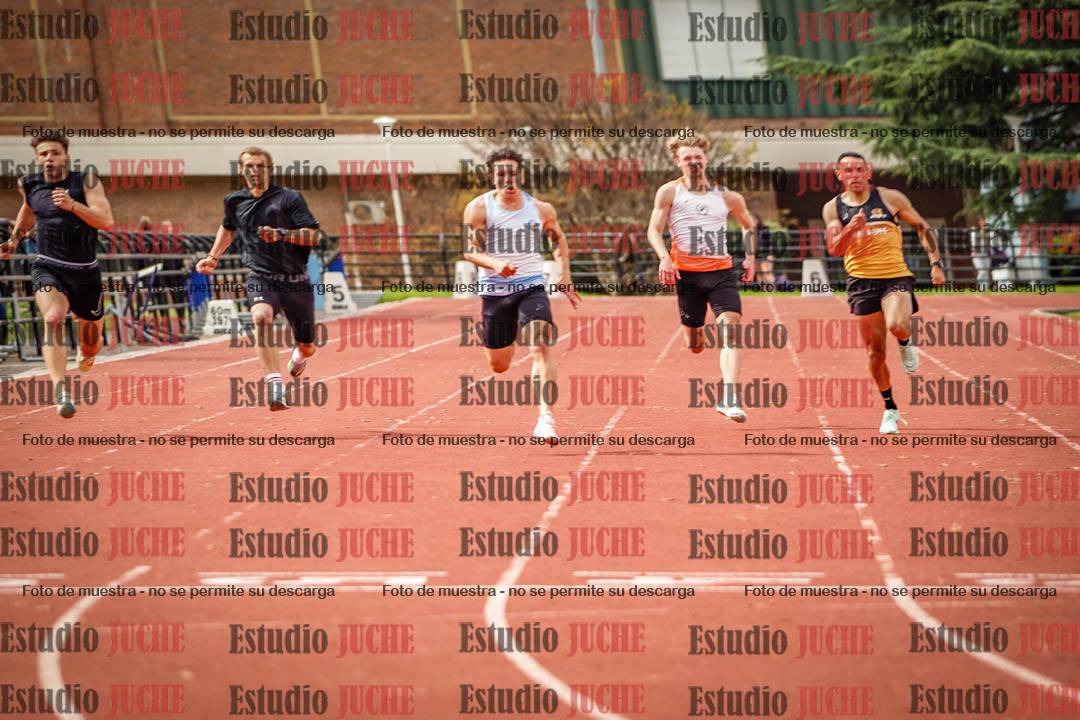 Fotos de los 200 m llanos de varones