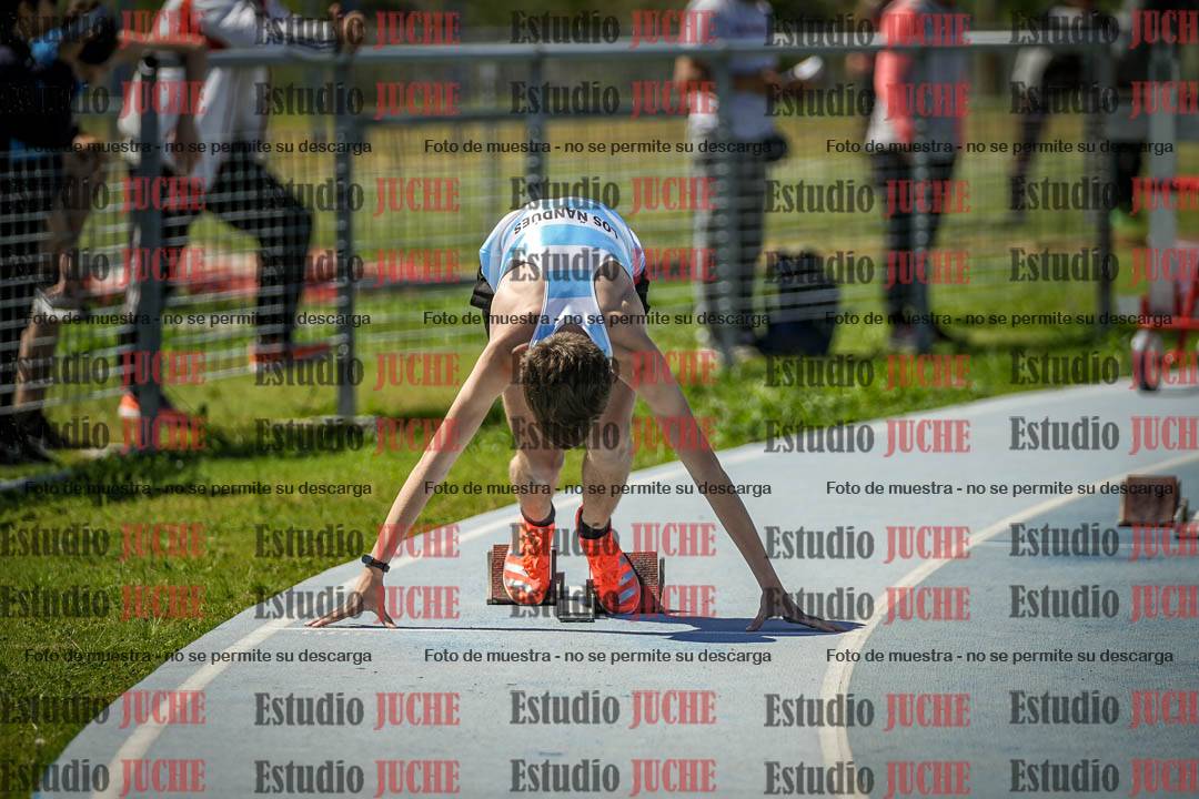 Fotos de los 200 m llanos de varones