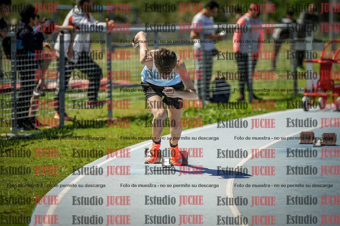 Fotos de los 200 m llanos de varones
