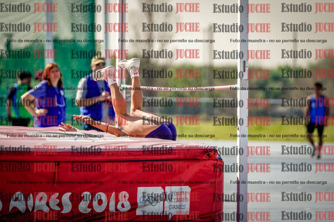 Fotos del salto en alto de mujeres - heptatlón 2