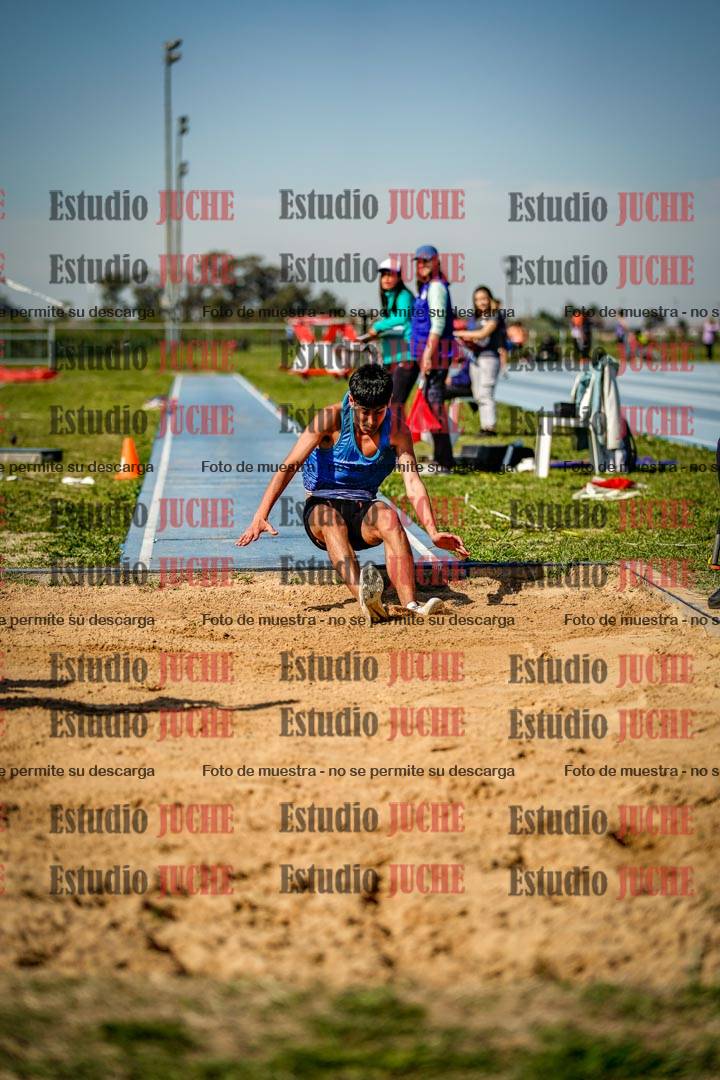 Fotos del salto triple de varones