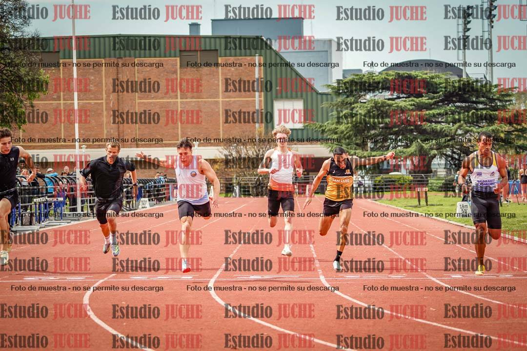 Fotos de los 200 m llanos de varones
