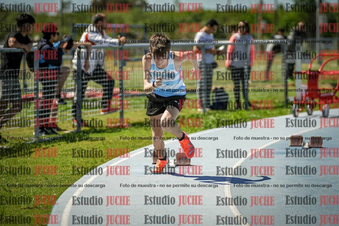 Fotos de los 200 m llanos de varones