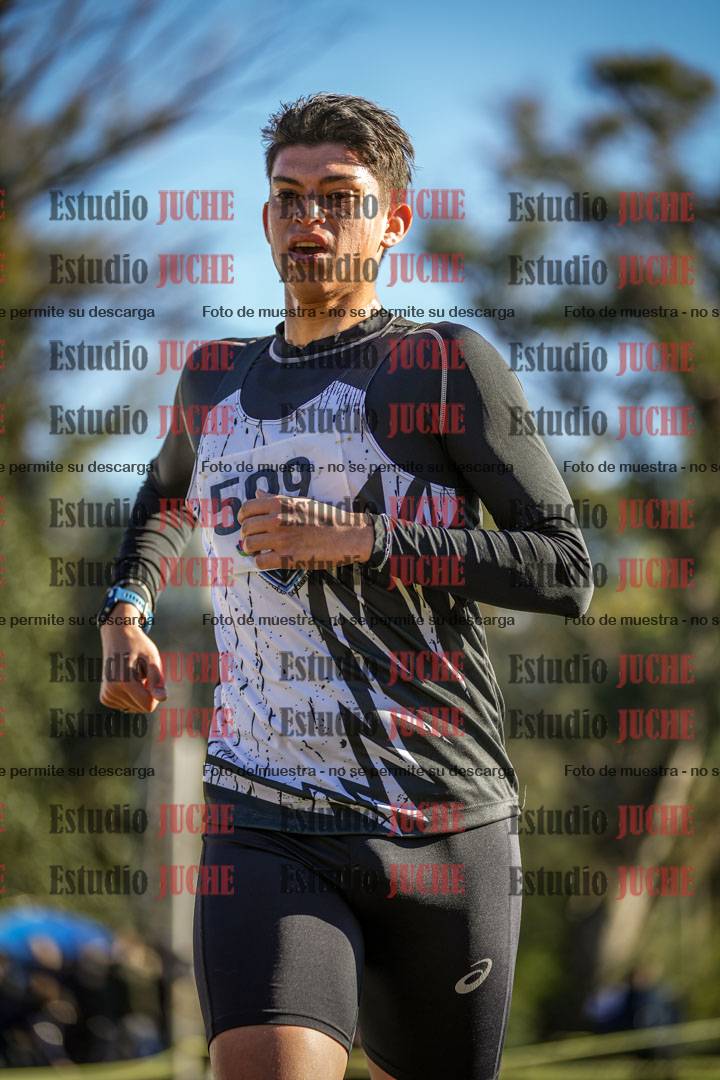 Fotos de la llegada del cross de 4000 m - varones