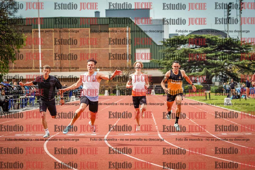 Fotos de los 200 m llanos de varones