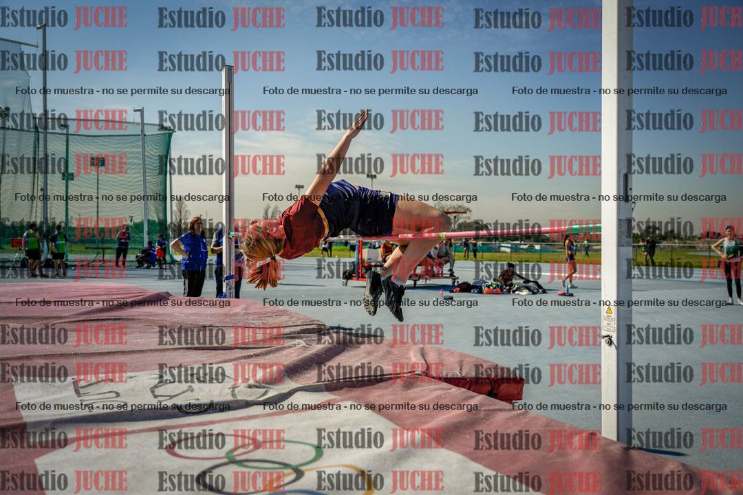 Fotos del salto en alto de mujeres - heptatlón 2