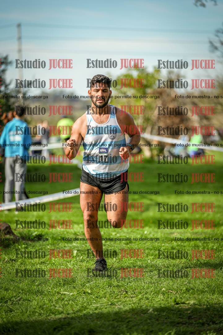 Fotos de la llegada del cross de 4000 m - varones