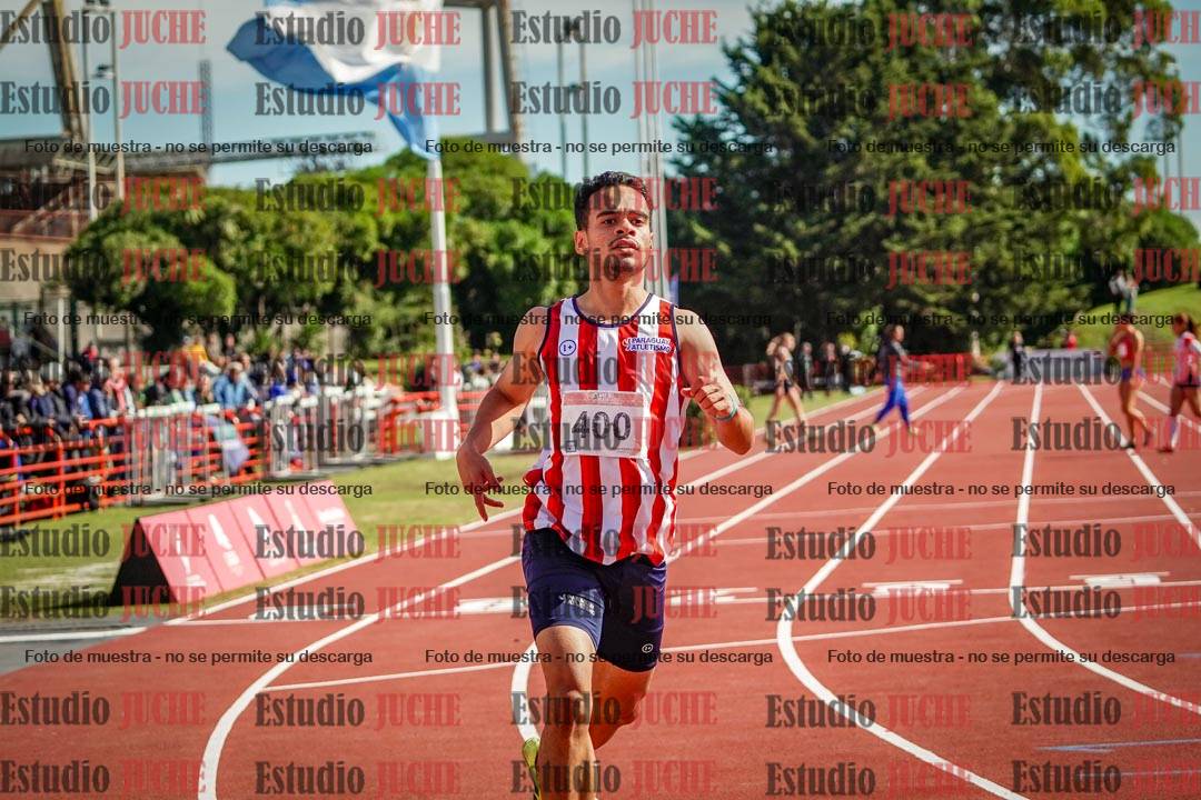Fotos de los 200 m llanos de varones