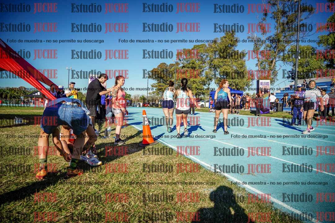 Fotos durante los relevos