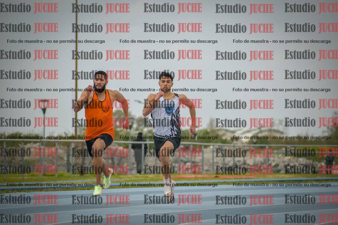 Fotos de los 400 m llanos de varones