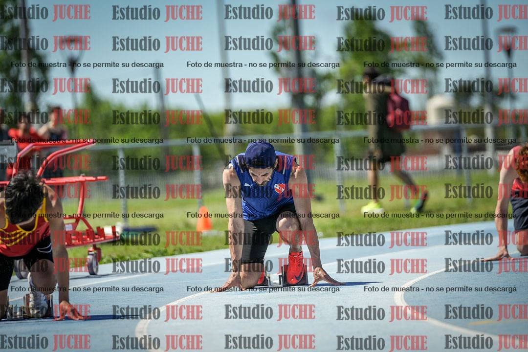 Fotos de los 200 m llanos de varones