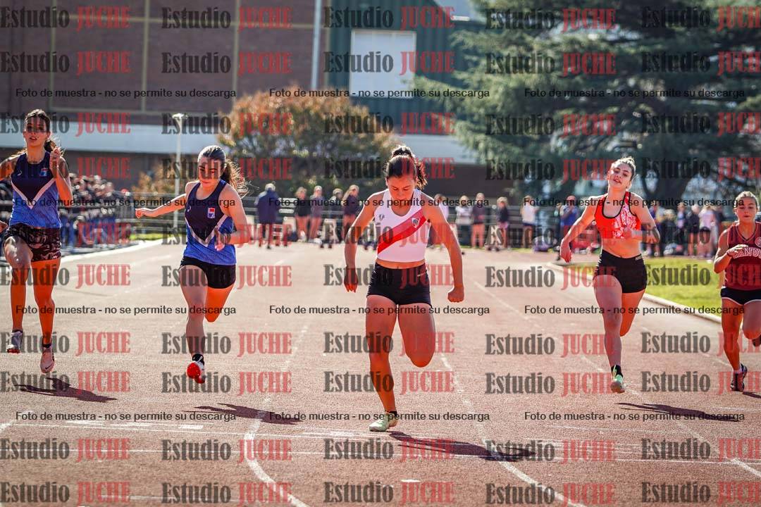 Fotos de los 100 m llanos de mujeres