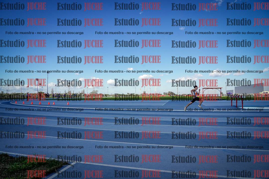Fotos de los 200 m llanos de varones