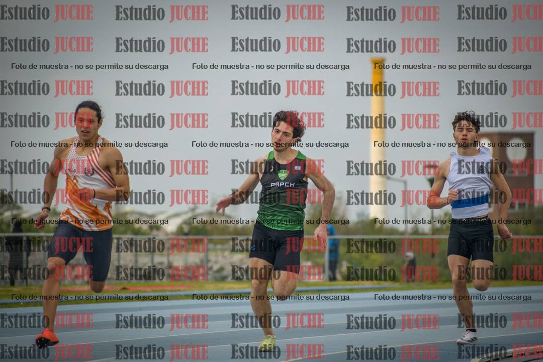 Fotos de los 400 m llanos de varones