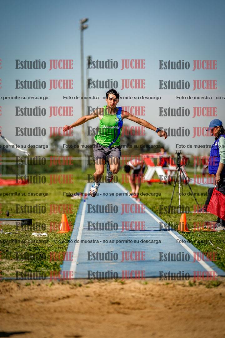 Fotos del salto triple de varones