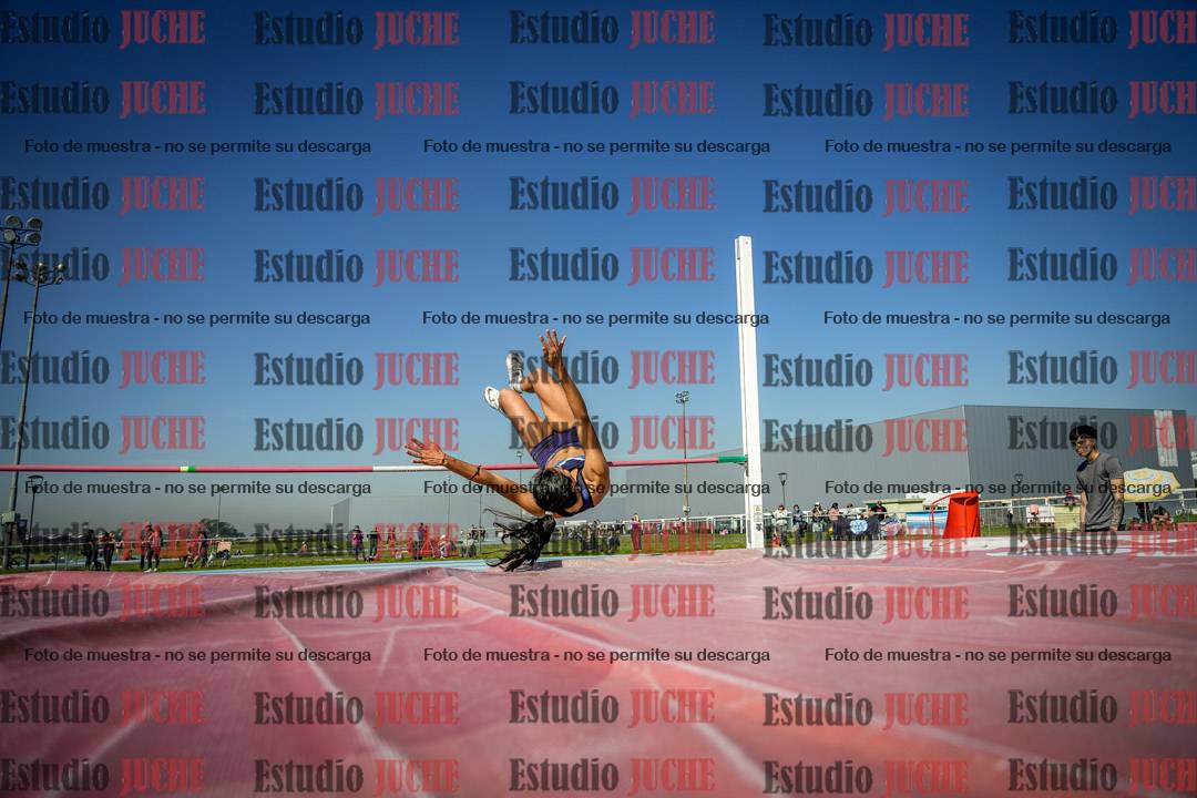 Fotos del salto en alto de mujeres - heptatlón 2