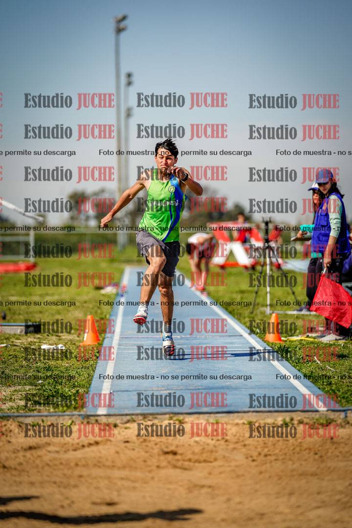 Fotos del salto triple de varones