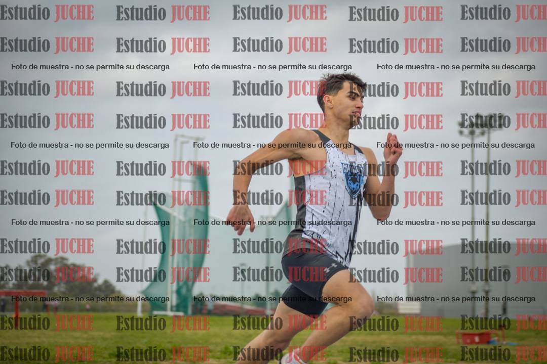 Fotos de los 400 m llanos de varones