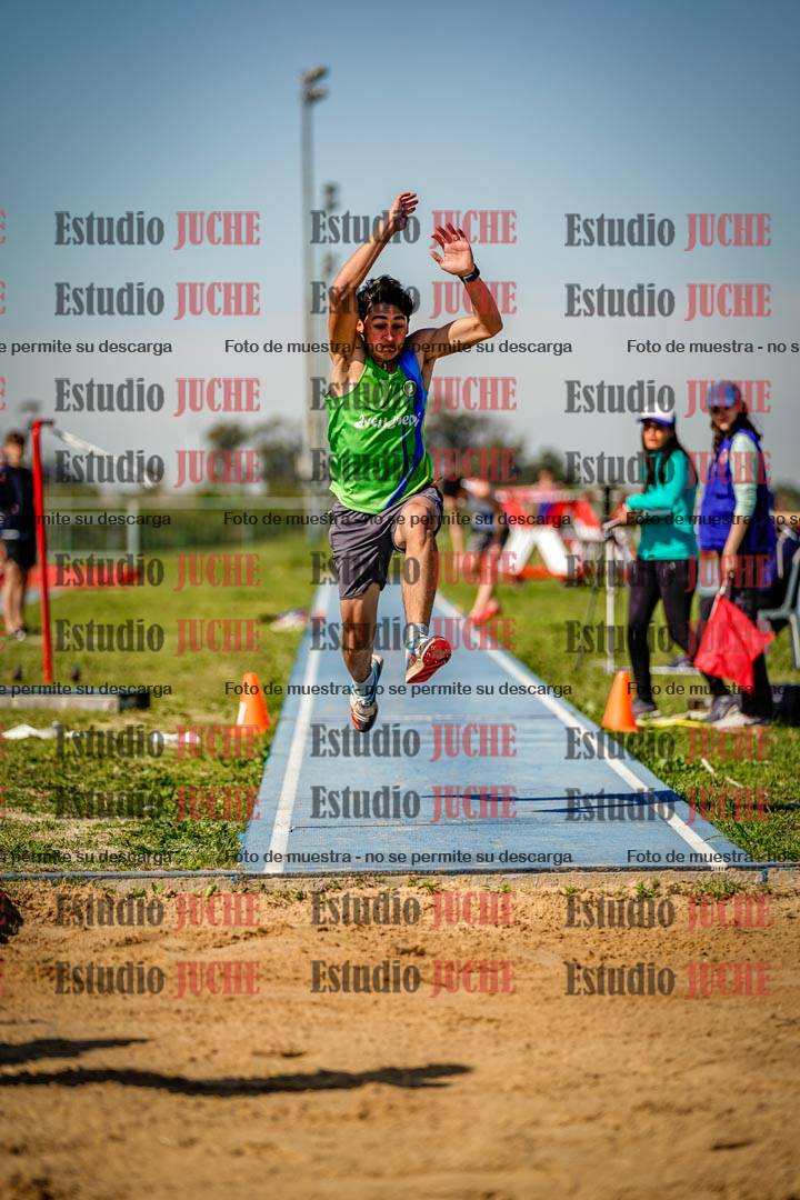 Fotos del salto triple de varones