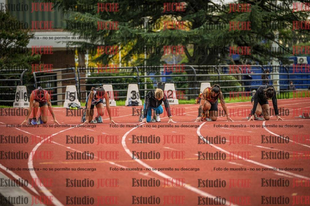 Fotos de los 100 m llanos de mujeres