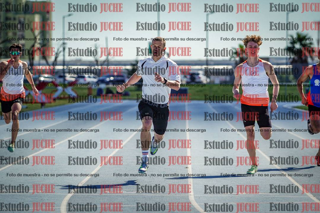 Fotos de los 200 m llanos de varones