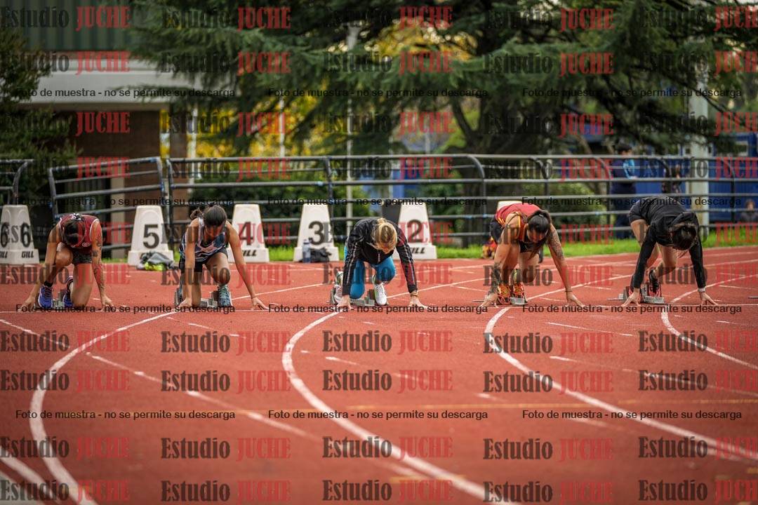 Fotos de los 100 m llanos de mujeres