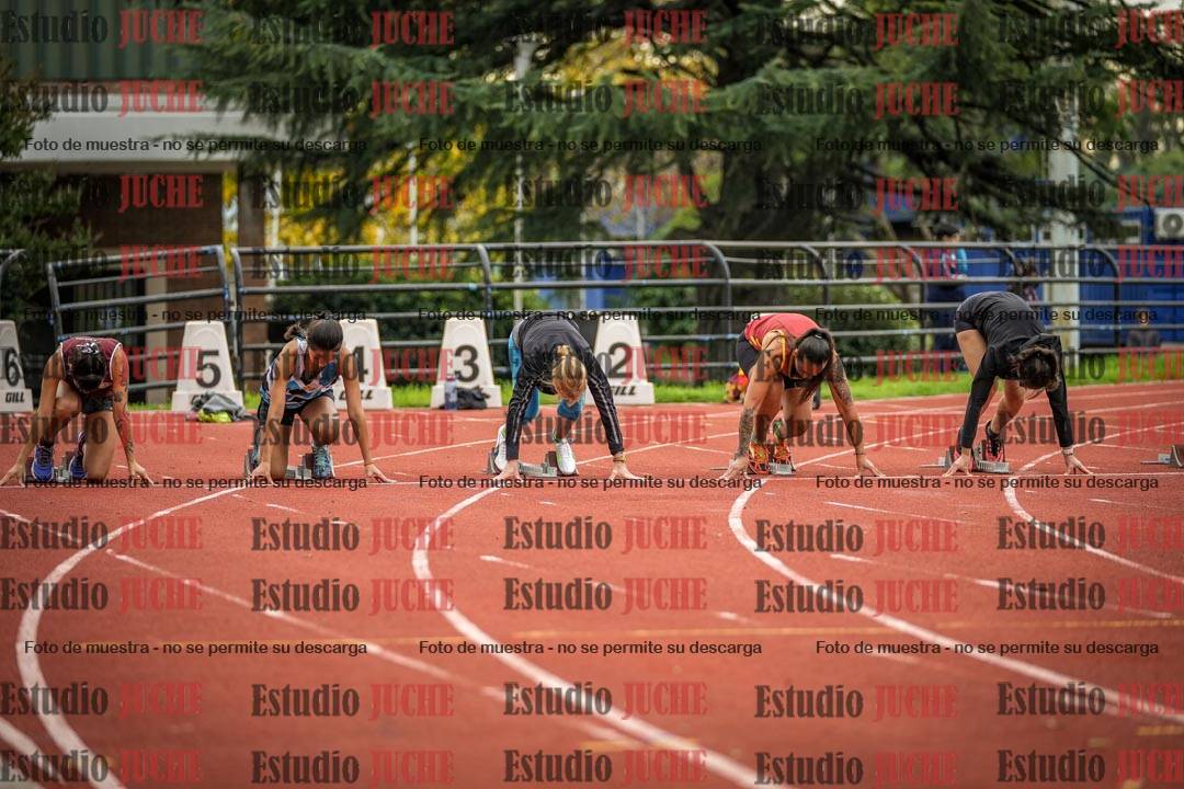 Fotos de los 100 m llanos de mujeres