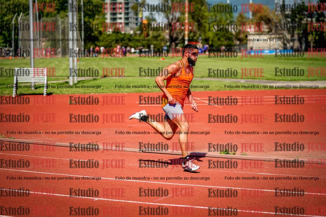 Fotos de los 200 m llanos de varones