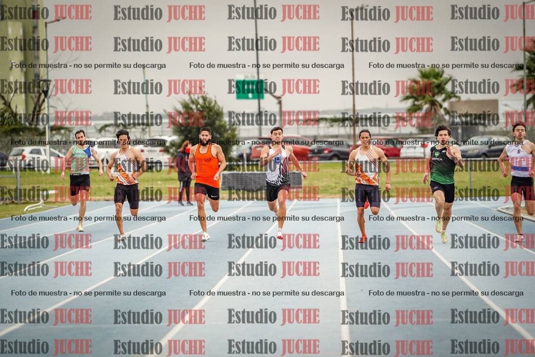 Fotos de los 400 m llanos de varones