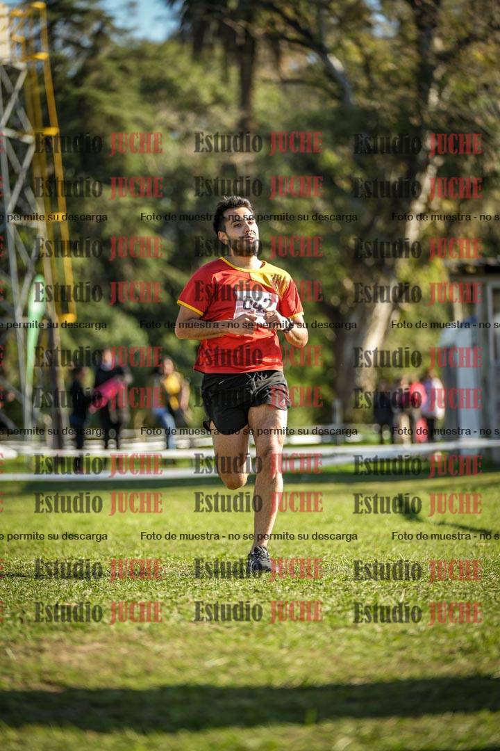 Fotos de la llegada del cross de 4000 m - varones