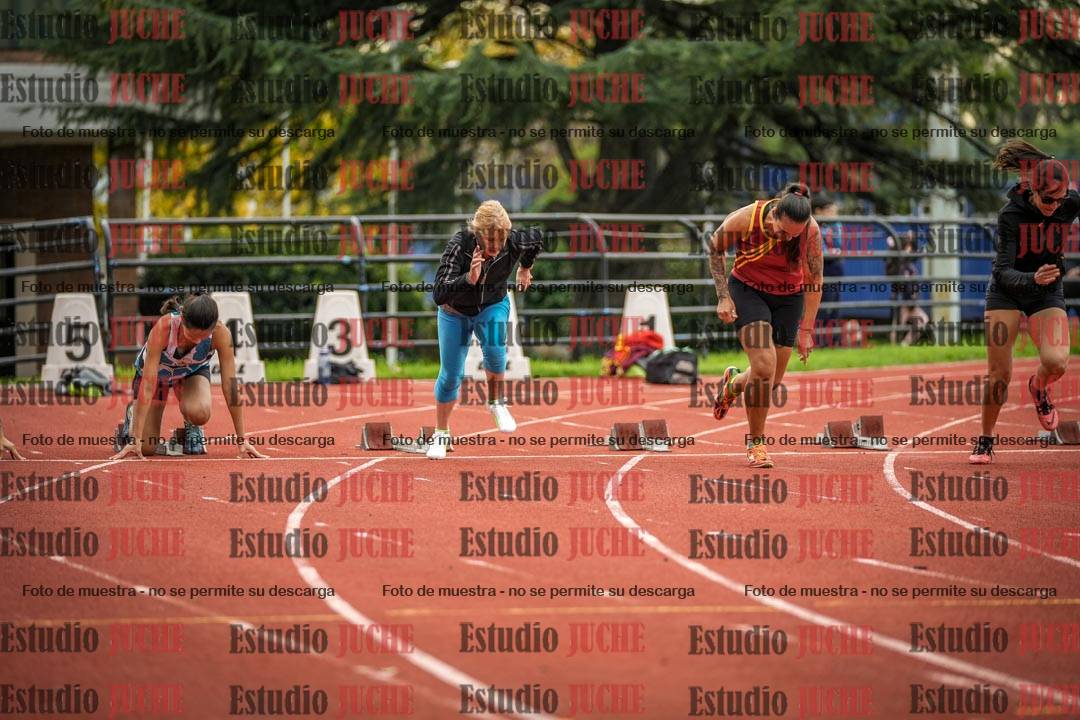 Fotos de los 100 m llanos de mujeres