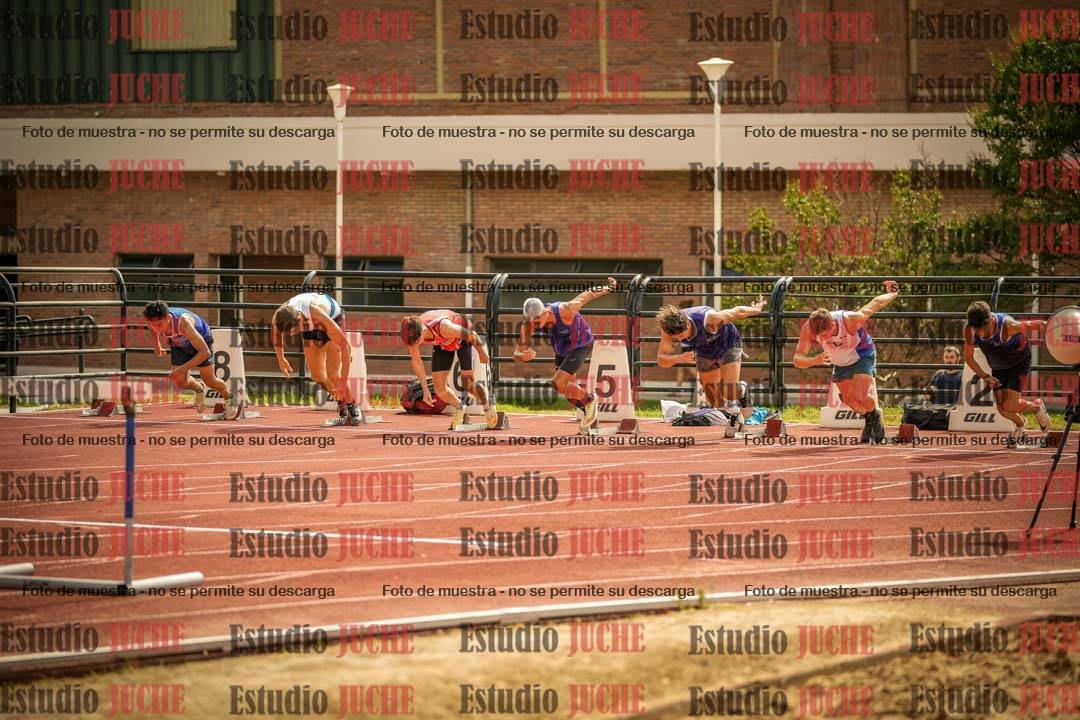 Fotos de los 110 m con vallas de varones