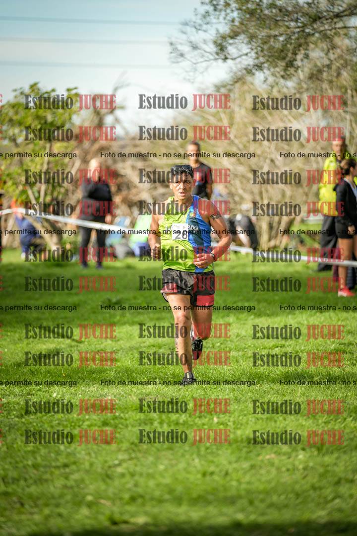 Fotos de la llegada del cross de 4000 m - varones