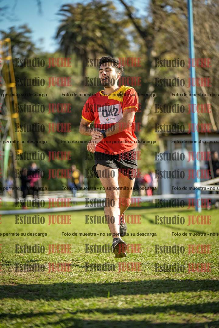 Fotos de la llegada del cross de 4000 m - varones