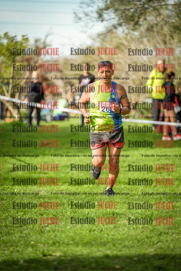 Fotos de la llegada del cross de 4000 m - varones
