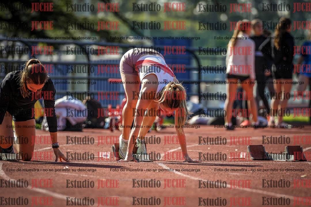 Fotos de los 100 m llanos de mujeres