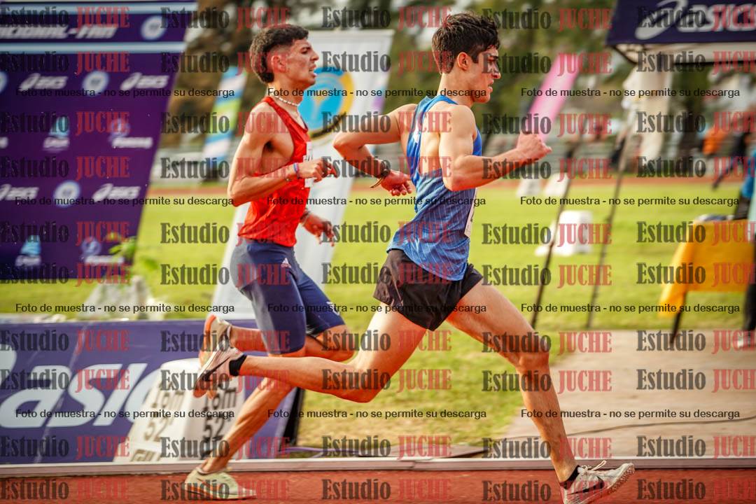 Fotos de los 3000 m con obstáculos de varones