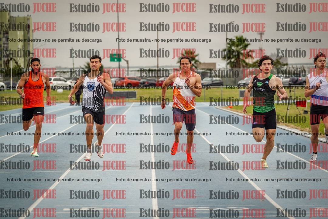 Fotos de los 400 m llanos de varones