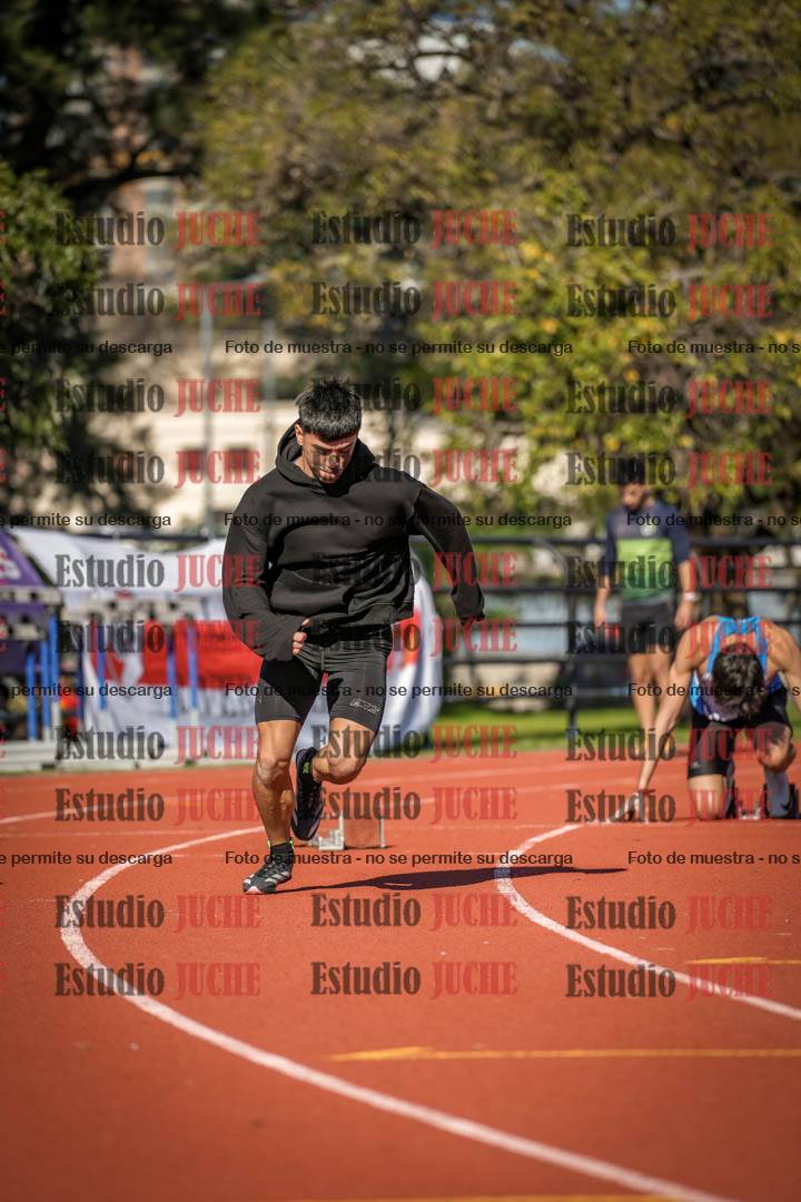 Fotos de los 200 m llanos de varones